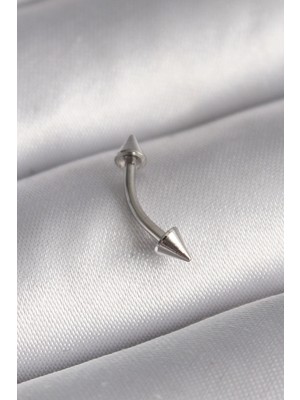 Bfs 316L Çelik Gümüş Renk Çivi Model Piercing