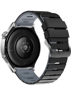 MobaxAksesuar Huawei Watch Gt 6/5/4/3/2 Pro 46MM Ultimate Se Elite Kordon Double Soft Yumuşak Silikon Band Str-27