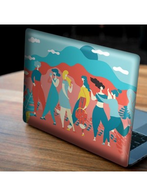 Artikel Artikel İlüstrasyon Kadınlar Notebook Sticker