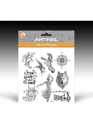 Artikel Artikel Etnik Dövme 15,5 x 16 cm