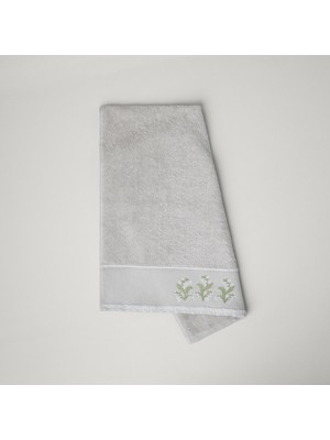 Linens Evara Pamuk 50X85 cm Yüz Havlusu Stone