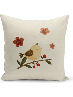 Filamente Çocuk Bebek Odası Dijital Baskılı Kırlent Kılıfı