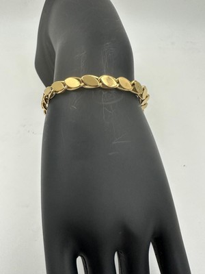 Stainless Steel Gold Çelik Bileklik