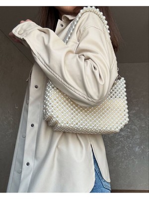 Ravinity Günlük Inci Çanta, Omuz Askılı El Çantası