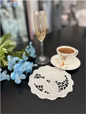 Leaf Beyaz Kokteyl Peçete 2 Li