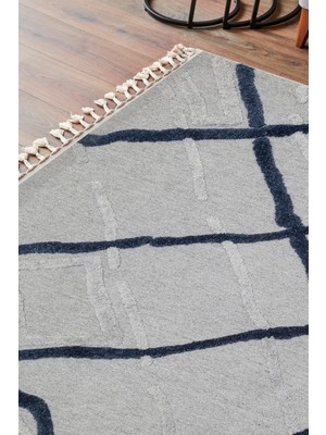 Pablo Plz 03 Mavi - Salon, Koridor (Yolluk), Mutfak, Antre, Yatak ve Oturma Odası Halısı