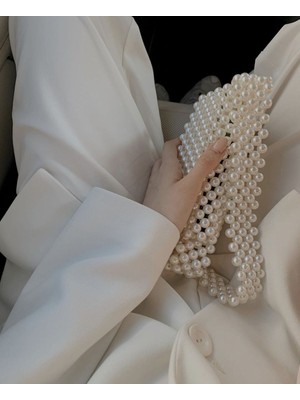 Ravinity Mıknatıs Kapaklı Inci Çanta