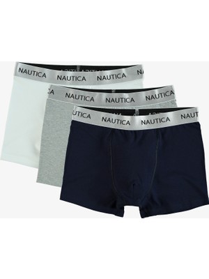 Nautica Erkek Renkli 3lü Boxer X15312T.0GH