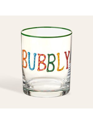 Zsa Zsa Zsu Loess Cam Su Bardağı 370 ml Şeffaf