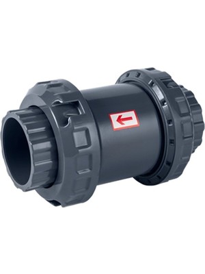 Fitvalf U-Pvc Yapıştırma Muflu Çekvalf Ø32