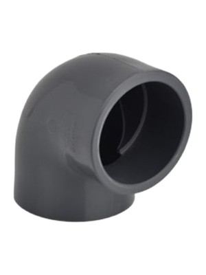 Pimtaş Uh-Pvc 90ºyapıştırma Muflu Dirsek Ø20-PN16
