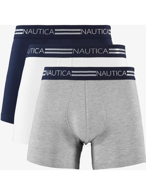 Nautica Erkek Renkli 3lü Boxer X15309T.1BW
