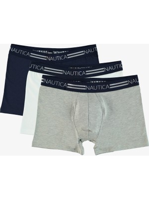 Nautica Erkek Renkli 3lü Boxer X15309T.1BW
