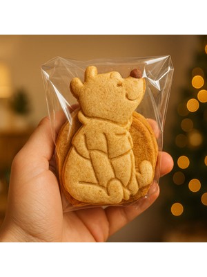 Flexilab Creative Winnie The Pooh Figürlü Kurabiye Kalıbı – Şeker Hamuru ve Fondan Kesici, Sevimli Ayıcık Tasarımı
