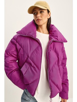 Shade Kadın Oversize Şişme Mont