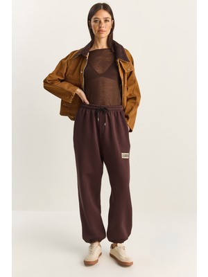 Shade Kadın Basic Jogger Relaxed Polarlı Eşofman Altı