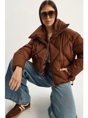 Shade Kadın Oversize Şişme Mont