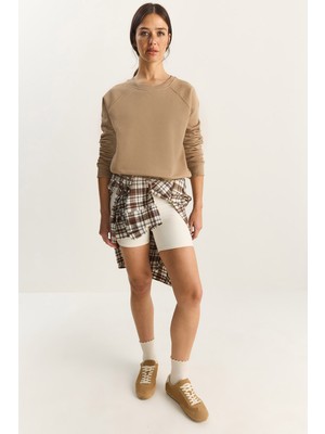 Shade Kadın Reglan Kol Oversize Sweatshirt