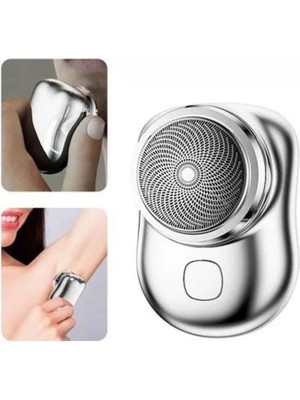 Bi Dünya Shop Kablosuz Tıraş Makinesi Günlük Hızlı Taşınabilir Şarjlı Yuvarlak Paslanmaz - UD001X-50O84