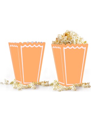 Parti Pera Makaron Somon Mısır Kutusu Popcorn 8 Adet