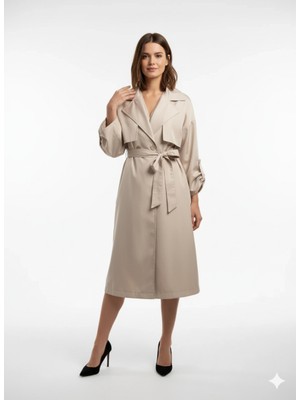 Volans Moda Uzun Kollu Kaplama Trenç