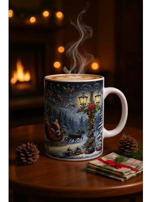 Yılbaşı Hediye  Kupa 50, Tasarım Kupa, Baskılı Seramik Kupa, Temalı Kupa, Özel Tasarım Bardak, Kahve Kupası, Hediyelik Kupa