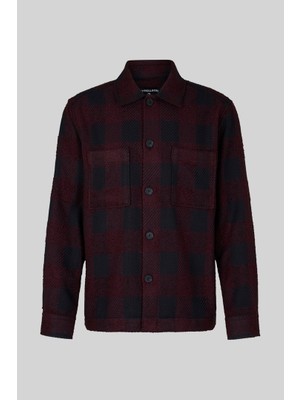 Strellson - Norin Overshirt – Dark Purple Check