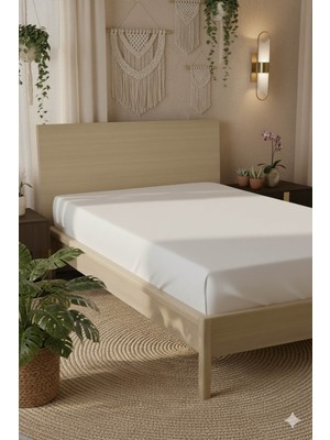 Favora %100 Pamuk Ranforce Premium Tek Kişilik Plus Lastikli Çarşaf - Be