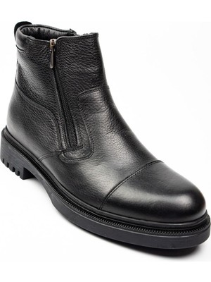 James Franco 25992 Erkek Deri Kürklü Bot