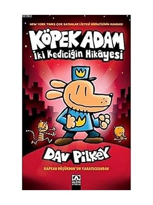 Alfa Yayınları Köpek Adam- Iki Kediciğin Hikayesi: Dog Man A Tale Of Two Kitties + Asteriks ile Kleopatra + Şifacı Günceleri 11