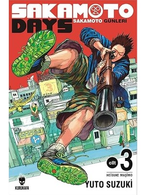 Alfa Yayınları Sakamoto Days - Sakamoto Günleri 3 + Asteriks ile Kleopatra + Omzumdaki Iki Arkadaş