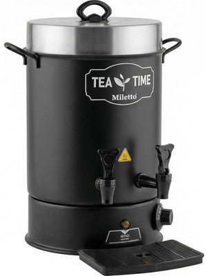 Miletto 120 Bardak Black Çay Makinesi 11,5 Lt - MR23S