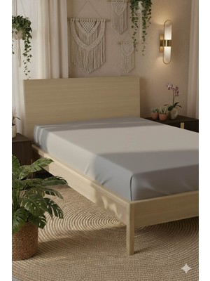 Favora %100 Pamuk Ranforce Premium Tek Kişilik Plus Lastikli Çarşaf - Ko