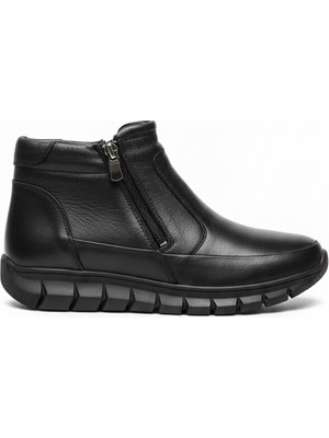 Ustalar Ayakkabı Siyah Kadın Hakiki Deri Bot 562.3707