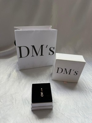 DMs Silver Minik Sonsuzluk Sallantılı Gümüş Charm'ı