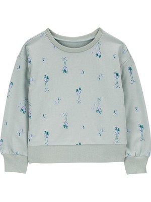 Carter's Küçük Kız Çocuk Sweatshirt