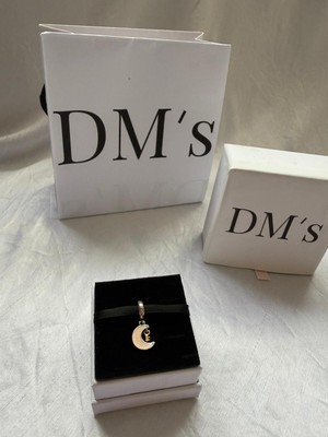 DMs Silver Moon And Key Gümüş Charm'ı