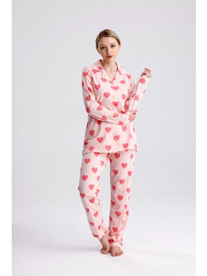 Yeni İnci Pamuklu Pijama Takımı 5007
