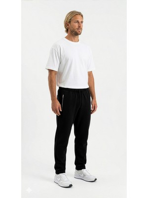 Cottonland Erkek Modena Klasik Normal Bel Baharlık Pamuk Eşofman Alt