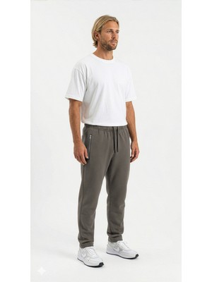 Cottonland Erkek Modena Klasik Normal Bel Baharlık Pamuk Eşofman Alt