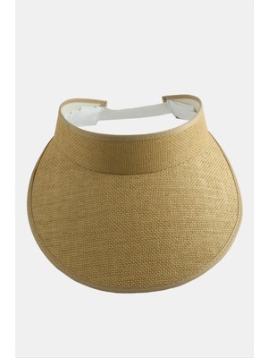 Kasketli Hasır Tennis Şapkası