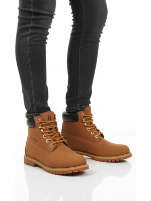 Ayakmod Tarçın Nubuk Hakiki Deri Kaymaz Erkek Bot 725812 Helppo M