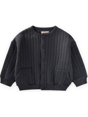 Cigit Kapitone Ceket 1-10 Yaş Antrasit