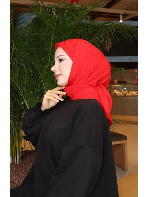 Pilise Eşarp 70345-09 Kırmızı