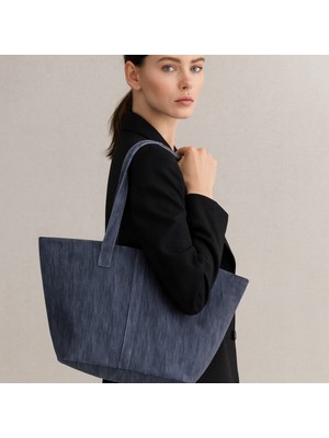 Sir Cliffson Hakiki Süet Deri Kadın Omuz Kol Çantası