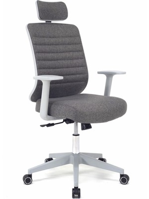 Zeon Büro Ofis Sistemleri // Comfort Plus Mood Gray Yönetici Koltuğu Ofis Çalışma Koltuğu