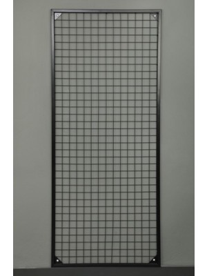 Beasym Sık Telli Tel Raf - Tel Pano Stand, Duvar Askılığı 100X200 cm