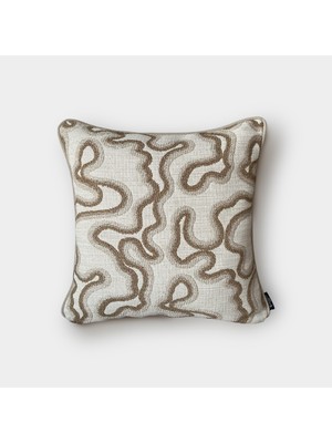 Lidoma Home "curve" Dokulu Desenli Kırlent - 45X45