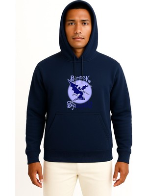 Bahriyeli Collection Kapüşonlu Black Sabbath Göğüs Baskılı Unisex Sweatshirt
