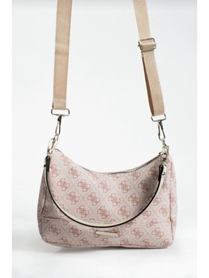 My Vintage Kadın Baget Desenli Kolon Uzun Askılı Çanta